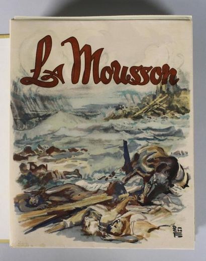 Louis BROMFIELD La Mousson. Exemplaire dédicacé de Charle Fouqueray, enrichi de 84...
