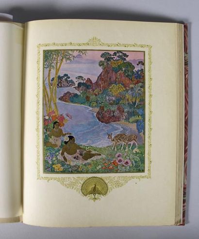 LÉONARD ROSENTHAL Au jardin des gemmes. Illustrations de Léon Carré. Edition d'Art...
