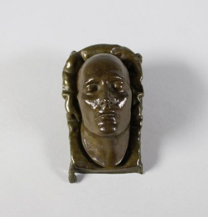 FRANCESCO ANTOMMARCHI (c.1780-1838) Masque mortuaire de Napoléon Ier.
Masque miniature.
Epreuve...