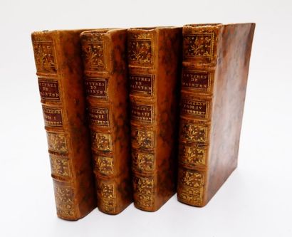 null Madame de MAINTENON. Lettres… Maestricht, Dufour et Roux, 1778. 10 volumes in-12,...