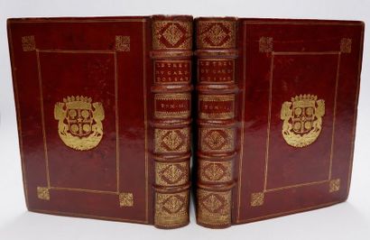 null Cardinal Armand d’OSSAT. Letres (sic)… Paris, Boudot, 1698. 2 volumes in-4,...