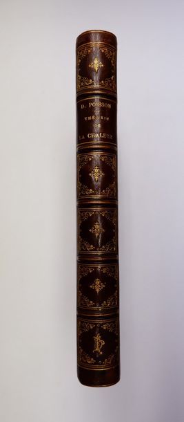null S. D. POISSON. Théorie mathématique de la chaleur. Paris, Bachelier, 1835. In-4,...