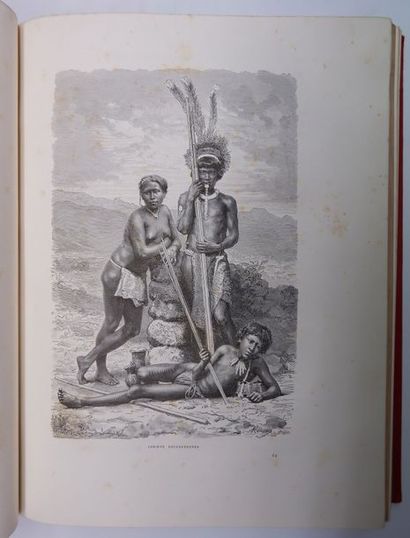 null Docteur J. CREVAUX. Voyages dans l’Amérique du Sud… Paris, Hachette, 1883. In-4,...