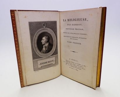 null Denis DIDEROT. La Religieuse… Paris, Rousseau, Devaux, Bertin, An XIII – 1804....