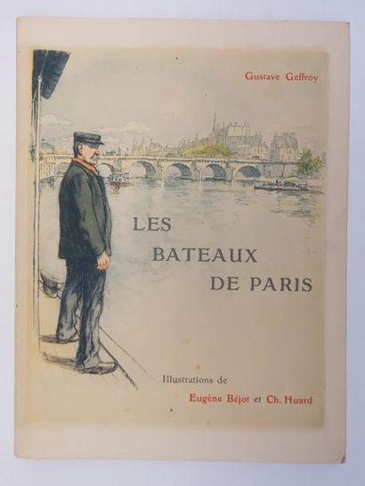 null Anatole FRANCE. Thaïs. Paris, Ferroud, 1909. In-8, demi-maroquin bleu marine...