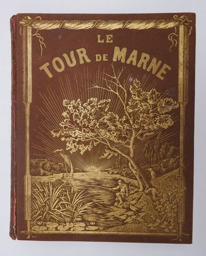 null Emile de LA BÉDOLLIÈRE et Ildefonse ROUSSET. Le Tour de Marne. Paris, Lacroix,...