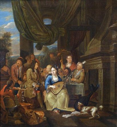 null Franz Xaver Hendrik VERBEECK (1686-1755)
Le déjeuner et le lever en musique....