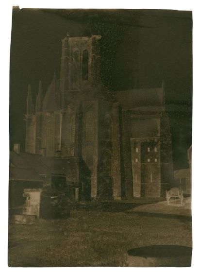 Photographe non identifié dit «Amateur des Herzog» Église Saint-Mathurin, Larchant...