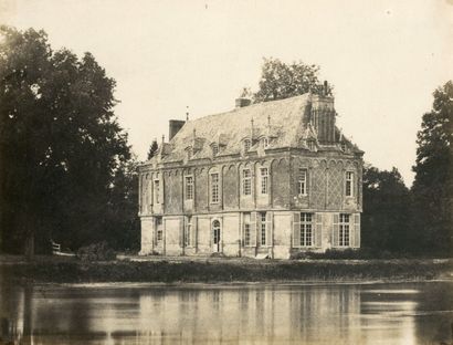 Roger du MANOIR (Paris 1827-Acquigny 1888) Château d'Heudreville (Eure) juillet 1853...