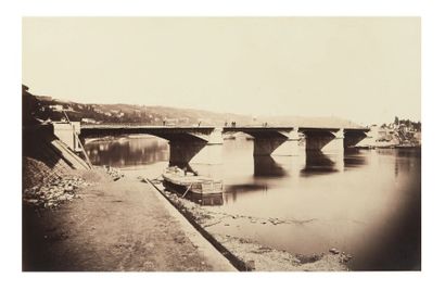 Édouard BALDUS (Grünebach 1813-Arcueil 1889) Pont de la Mulatière Vers 1860 Épreuve...