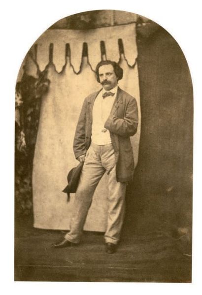 Auguste VACQUERIE (Villequier 1819-Paris 1895) Charles Hugo, Jersey Vers 1855 Épreuve...