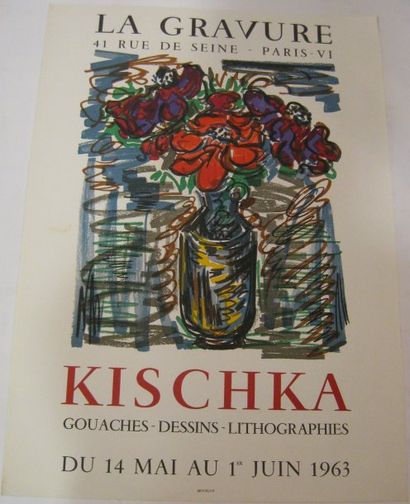 KISCHKA Isis, 1908-1973 Galerie La gravure, Paris 1963, Lithographie Mourlot Imprimeur,...