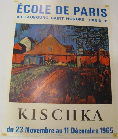 KISCHKA Isis, 1908-1973 Ecole de Paris, Paris 1965, Impression Gilmo , 600 x 456...