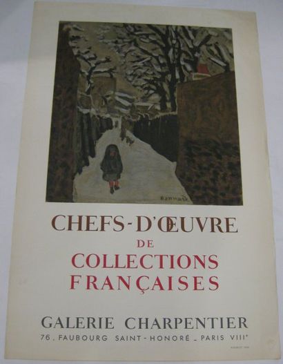 BONNARD Pierre, d'après Chefs d'Oeuvres de collections françaises Galerie Charpentier,...
