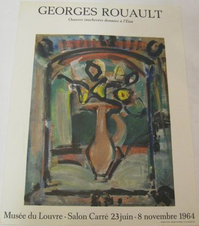 ROUAULT Georges, 1871-1958 Musée du Louvre 1964, Lithographie Mourlot Imprimeur,...