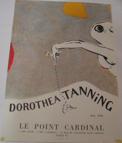 TANNING Dorothea, 1910/12 -? Le Point Cardinal, Paris, 1966, Lithographie Pierre...