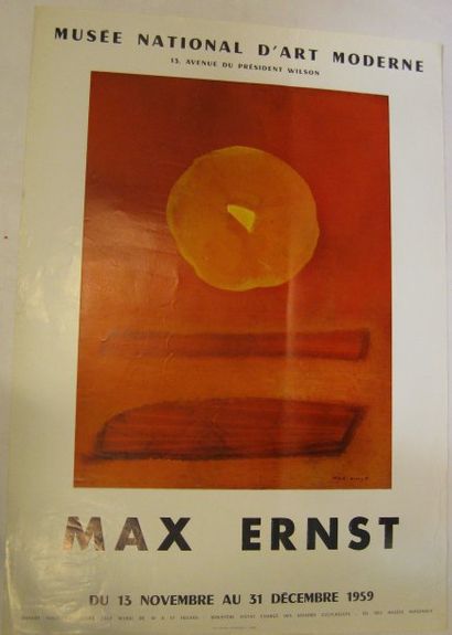 ERNST Max, 1891-1976 Musée natinal d'art moderne, 1959, Les presses artistiques,...