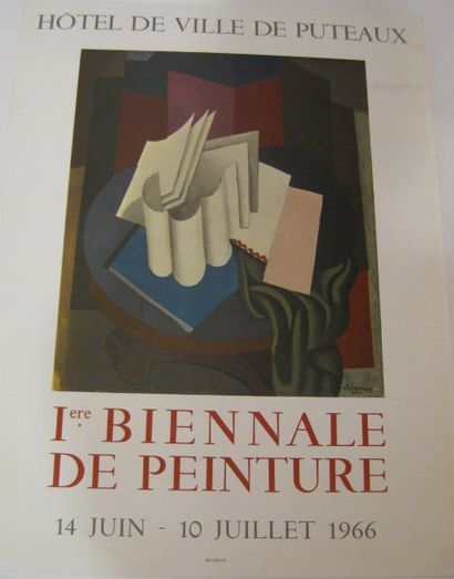FRESNAYE Roger de La , d'après Hôtel de Ville de Puteaux, 1ère Biennale de Peinture,...