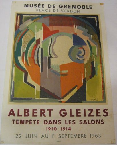 GLEIZES Albert, d'après Tempête dans les salons 1910-1914, Musée de Grenoble, 1963,...