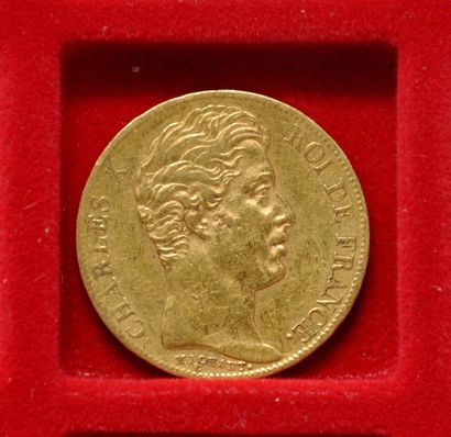 null Une pièce de 20 francs or, Charles X
Année 1827 A