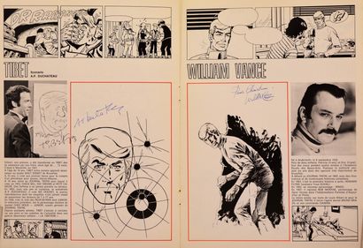 null TINTIN 
"Tintin et ses 25 ans de Bandes Dessinées 1946-1971"
- Rare brochure...