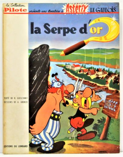 null Uderzo / Goscinny 
"Astérix T2 La Serpe d'or"
 Editions du Lombard EO 1962 édition...