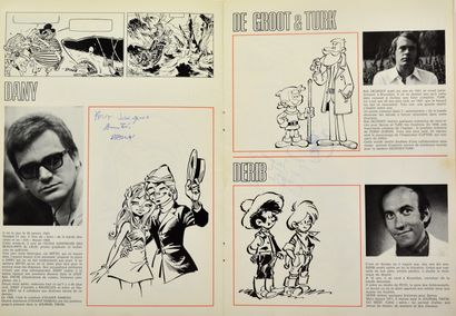 null TINTIN 
"Tintin et ses 25 ans de Bandes Dessinées 1946-1971"
- Rare brochure...