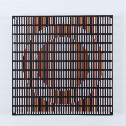 null Antonio ASIS (1932-2019)
Vibration cercles noir, orange et rouge, 2010
Impression...