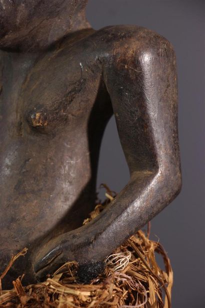 null Salampasu fertility figure, DRC ex-Zaire
This female figure, in a semi-flexed...
