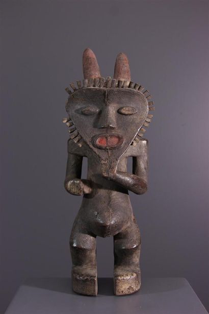 null Tadep Mambila statue, DRC
Produced according to recurring canons, these statues...