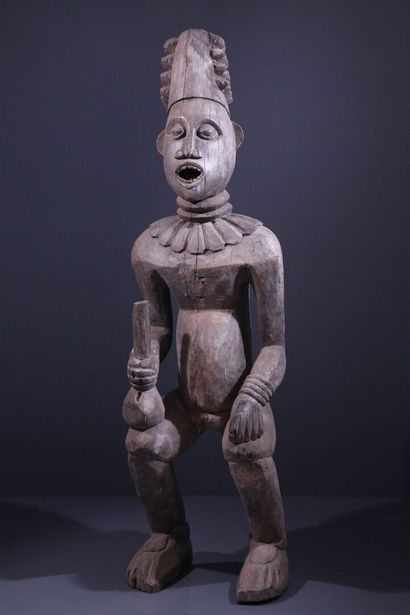 null Large Bangwa Lefem statue, Cameroon
The Bangwa's reputation in African art stems...