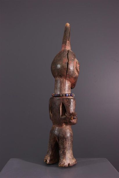 null Kusu or Songye statuette, DRC ex Zaire
The Kusu, who settled on the left bank...