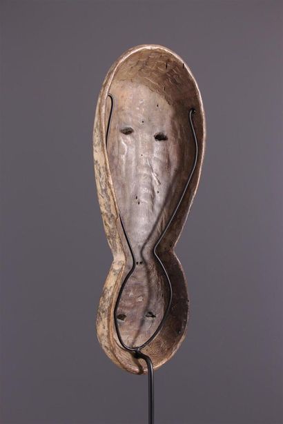 null Lega / Shi double mask, DRC ex Zaire.
This African mask features an inverted...