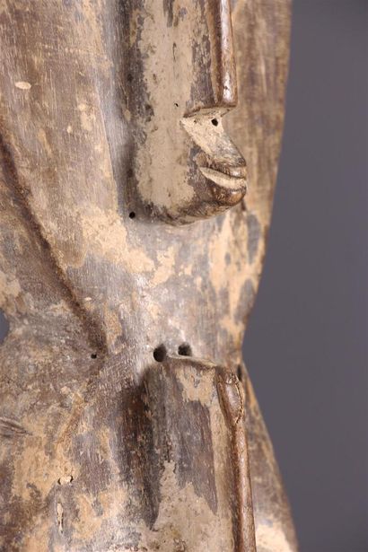 null Lega / Shi double mask, DRC ex Zaire.
This African mask features an inverted...
