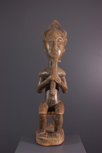 null Waka sona Baoule statue, Ivory Coast
This "Waka -Sona" sculpture, "wooden being"...