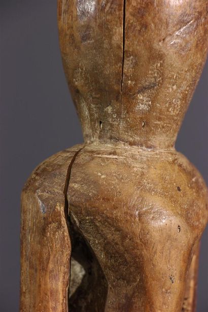 null Lega initiation figure from Bwami, DRC
Small statuette referring to a proverb...