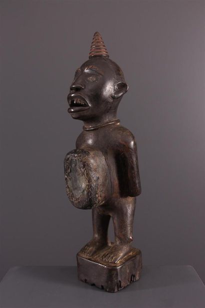 null EStatue Kongo Nkishi Vili, DRC
Consecrated by the nganga, endowed with a magical...