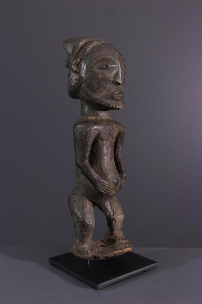 null Hemba statuette, DRC ex Zaire
Tribal sculpture of an ancestor, an intermediary...