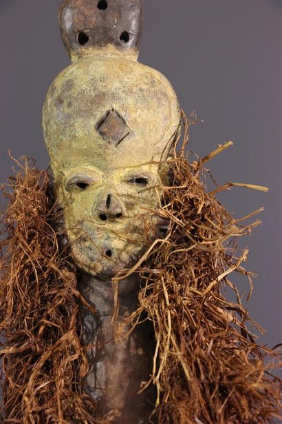 null Miniature Pende ritual mask, DRC
This miniature African mask refers to the Kiwoyo...