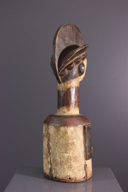 null Ambete reliquary statue, Gabon
Ancestor statues in African Mbede, Mbete or Ambete...