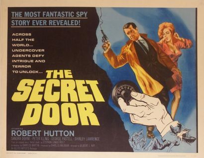 Gilbert Kay The secret door. Affiche américaine de film. H: 56 cm x L: 71 cm. Année...
