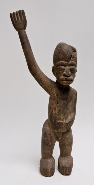 null LOBI, Burkina Faso Statue H: 0.00 cm x L: 56.50 cm Statue Bateba ti-phuo. Personnage...