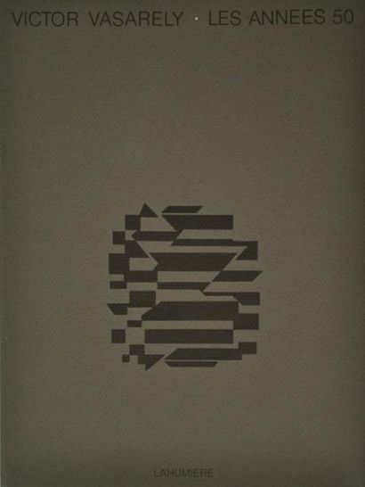 D'après Victor VASARELY (1906 - 1997) Vasarely, Les années 50. Livre