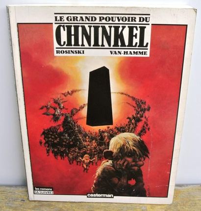 null ROSINSKI/VAN HAMME CHNIKNEL - DEDICACE - Le Grand Pouvoir du Chninkel 1988 EO...