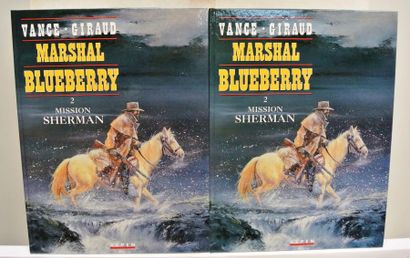 null VANCE - GIRAUD - MARSHAL BLUEBERRY - LOT DE 2 ALBUMS - Mission Sherman Tome...