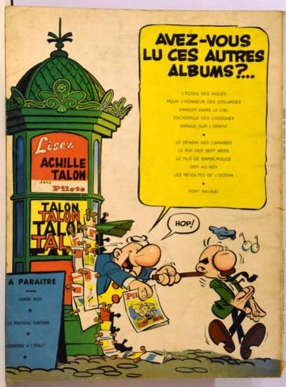 null MICHEL GREG - ACHILLE TALON - DEDICACE - T1 réédition cartonnée 1990 très bon...
