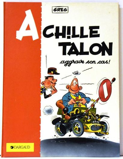 null MICHEL GREG - ACHILLE TALON - DEDICACE - T2 réédition 1989 bon état (trace de...