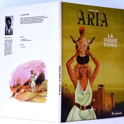null WEYLAND - ARIA - DEDICACE - T1La Fugue d'Aria - EO cartonnée Le Lombard Très...