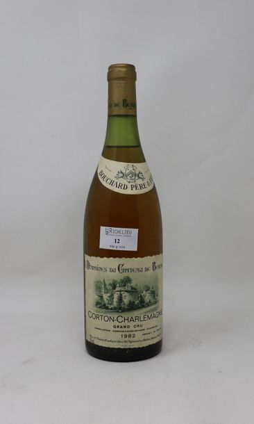 null 1 bouteille, Corton-Charlemagne Grand Cru, 1982, Bouchard père et fils (bas...