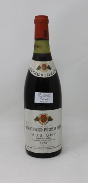null 1 bouteille, Musigny Grand Cru, 1976, Bouchard père et fils